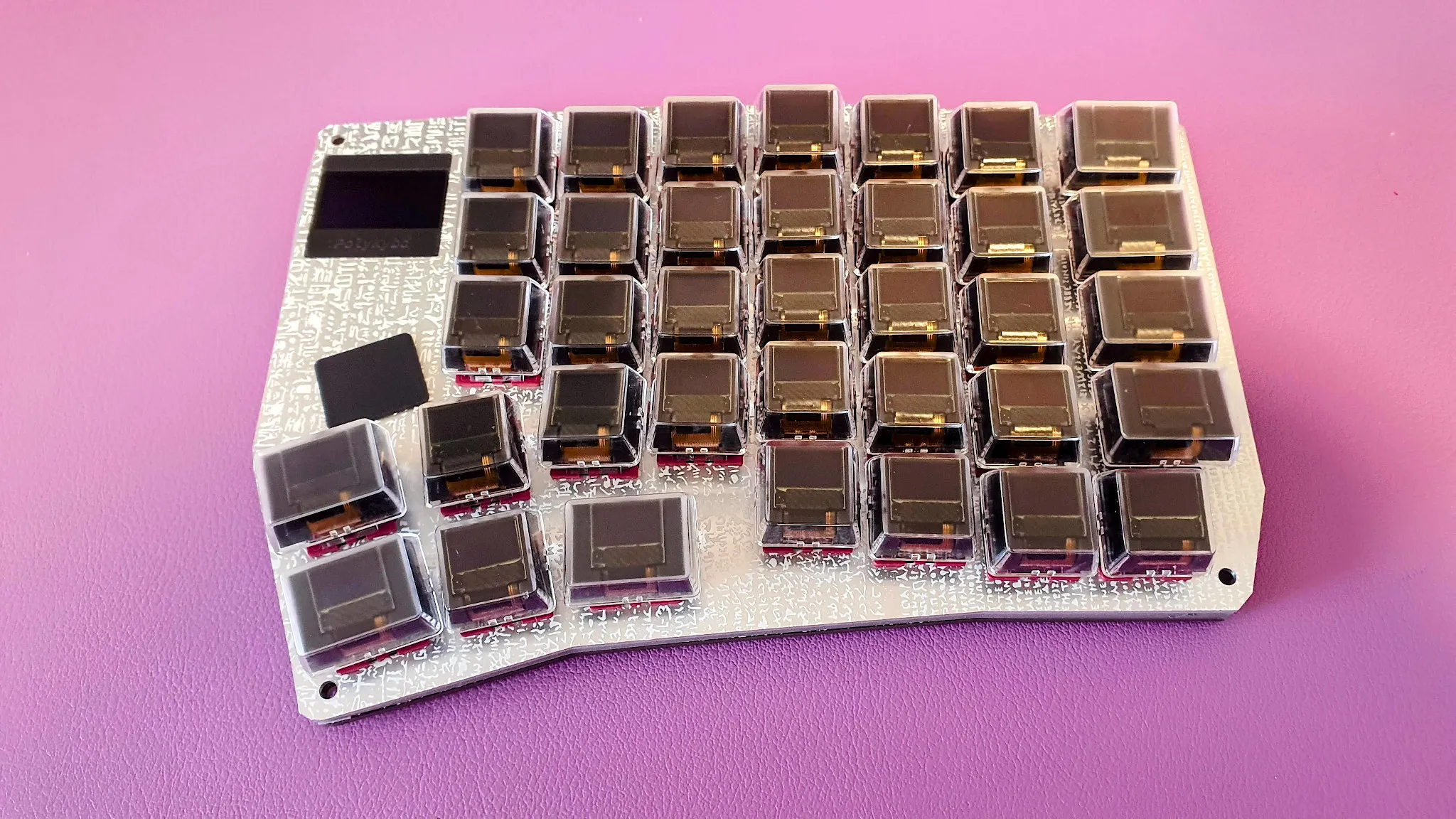 All keys inserted